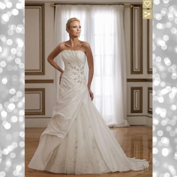 NWT Sophia Tolli Wedding Gown Y21059 - Picture 1 of 5